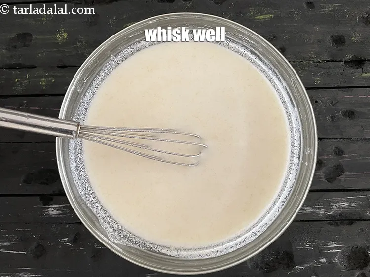 Step 15 – Whisk well.