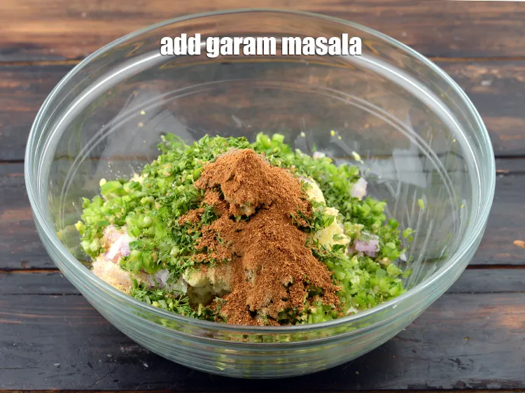 Step 13 – Add 1 tsp&nbsp;<a href="https://www.tarladalal.com/glossary-garam-masala-296i">garam masala</a>.