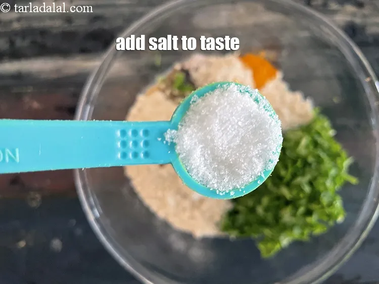 Step 15 – Add salt to taste. We added 1/2 tsp salt.
