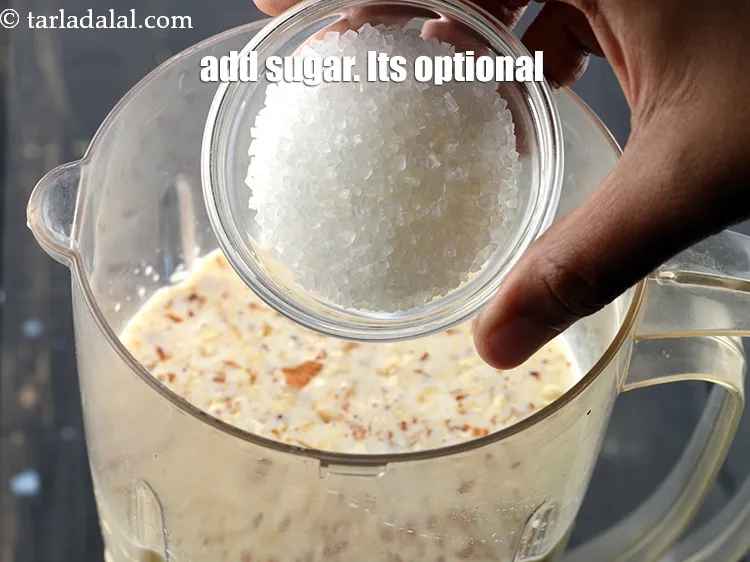 Step 13 – Add <a href="https://www.tarladalal.com/glossary-sugar-chini-shakkar-278i">sugar</a>. Its optional.