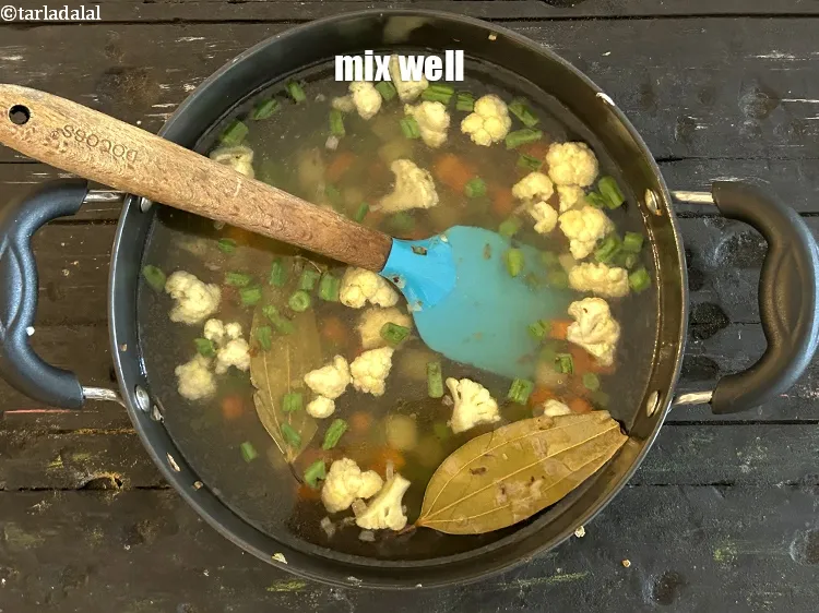 Step 14 – Mix well.