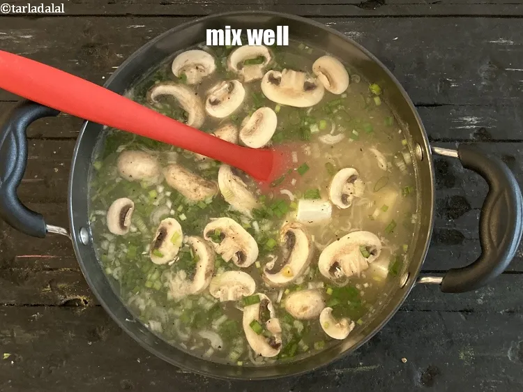 Step 16 – Mix well.