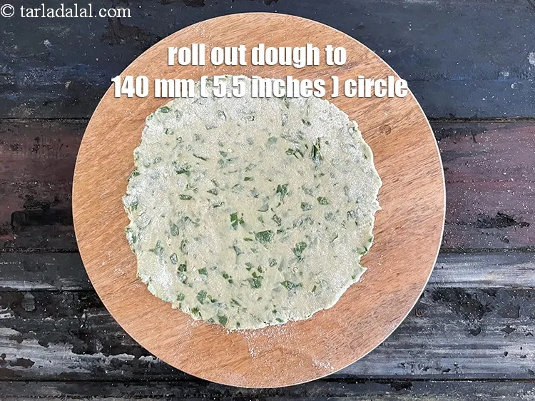 Step 16 – <meta charset="UTF-8" /> Roll out a portion of the dough into a 140&nbsp;mm (5.5&quot; inches) …
