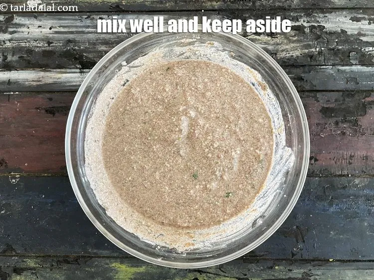 Step 15 – Mix well and keep aside.