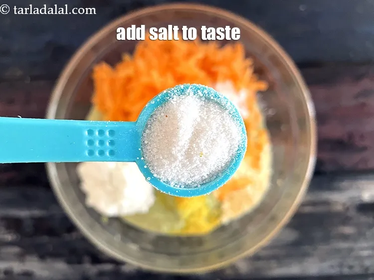 Step 20 – Add salt to taste. We added 1/2 tsp salt.