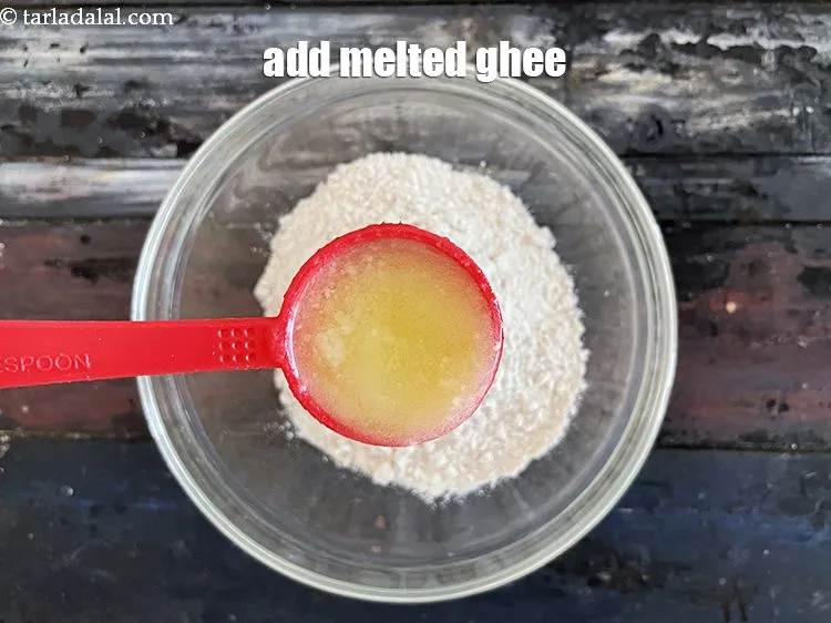 Step 24 – Add&nbsp;<meta charset="UTF-8" />1 tbsp&nbsp;melted&nbsp;<a href="glossary-ghee-245i">ghee</a>.