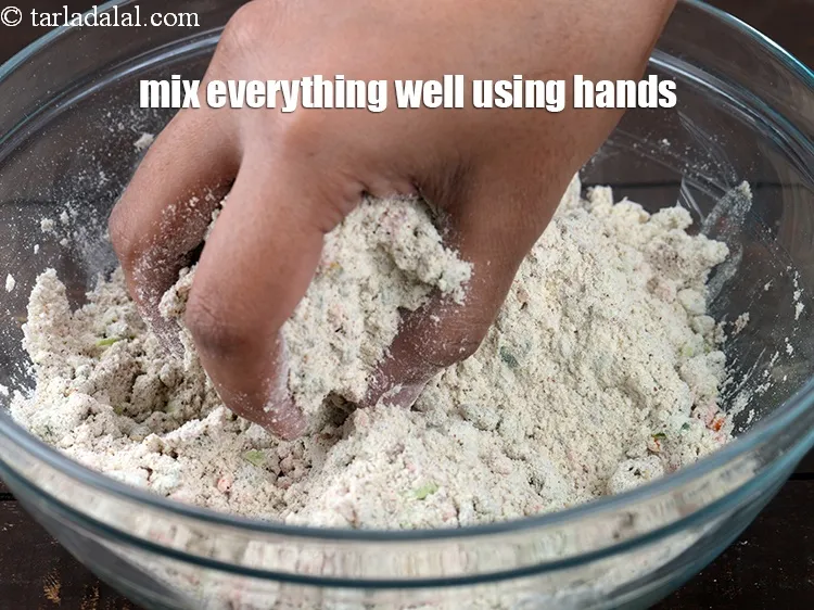 Step 13 – Mix everything well using hands.