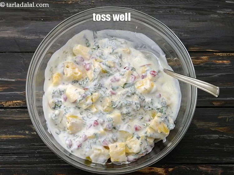 Step 13 – Toss well.