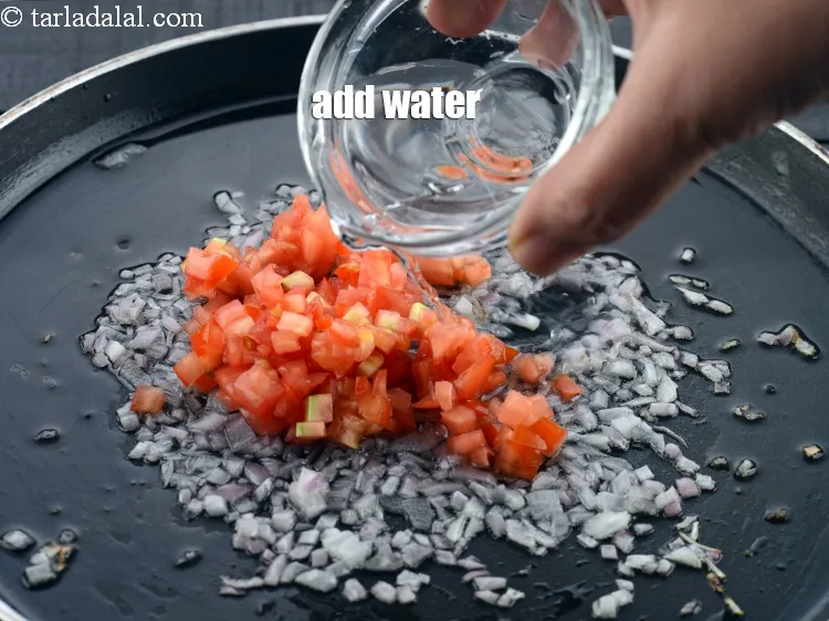 Step 13 – Add 2 tbsp of water.