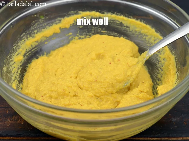 Step 14 – Mix well. Keep aside.