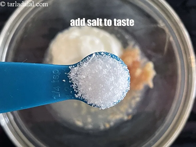 Step 14 – Add salt to taste. We added 1/4&nbsp;tsp salt.