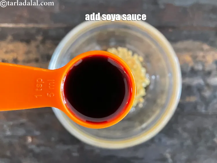Step 7 – Add&nbsp;<meta charset="UTF-8" />1 tsp&nbsp;<a href="glossary-soy-sauce-soya-sauce-864i">soy sauce</a>.