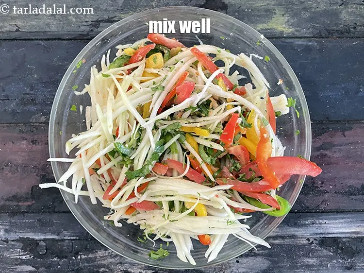 Step 25 – Mix well and chill for 30 minutes.