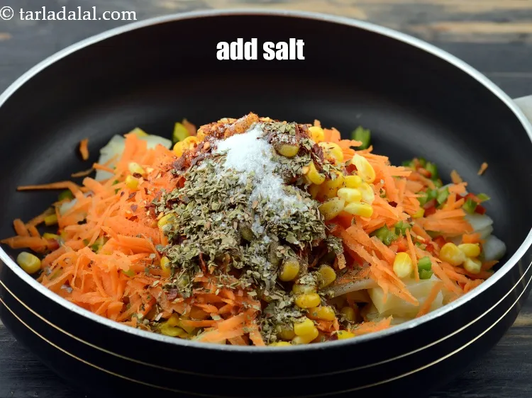 Step 12 – Add salt to taste.