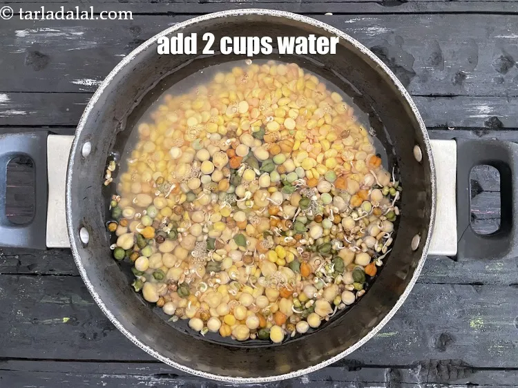 Step 14 – Add&nbsp;2 cups of water.