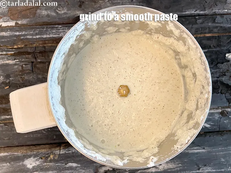 Step 17 – Grind into a smooth paste.