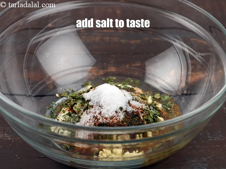 Step 14 – Add salt to taste.