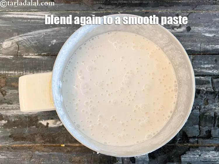 Step 19 – Blend again&nbsp;to a smooth paste.