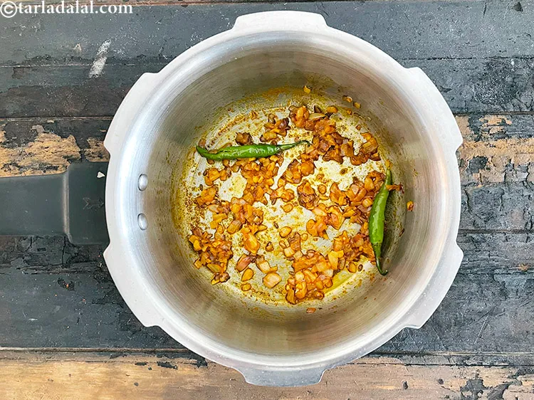 Step 29 – Saut&eacute; on a medium flame for few seconds.