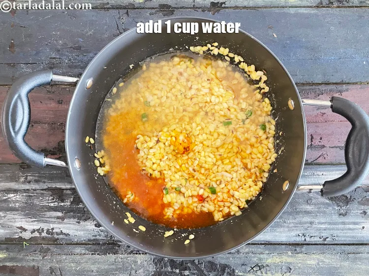 Step 25 – Add&nbsp;1 cup of water.