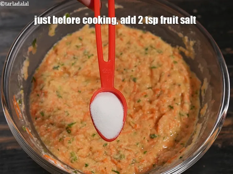 Step 21 – Just before cooking, add <meta charset="UTF-8" />2 tsp&nbsp;<a href="glossary-fruit-salt-420i">fruit salt</a>.&nbsp;Fruit salt, also known as Eno …