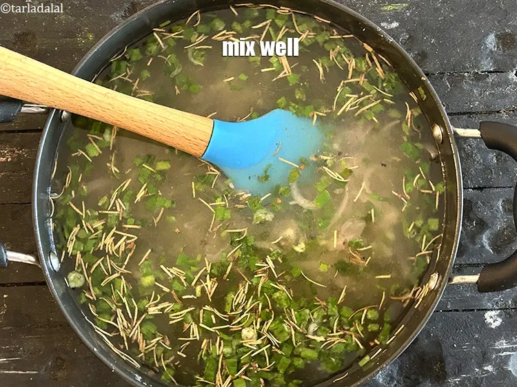 Step 15 – Mix well.