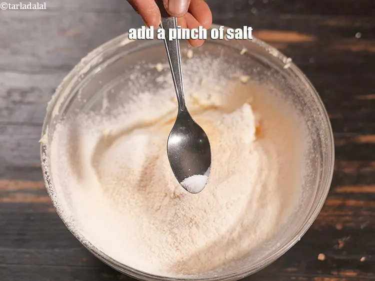 Step 14 – Add a pinch of salt.
