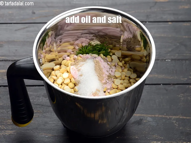 Step 14 – Add 1 tsp oil and salt to taste.