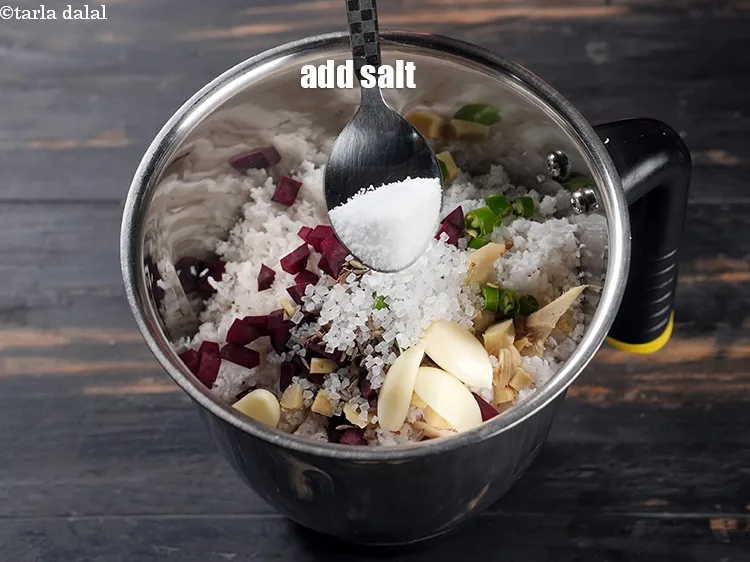 Step 14 – Add salt to taste.