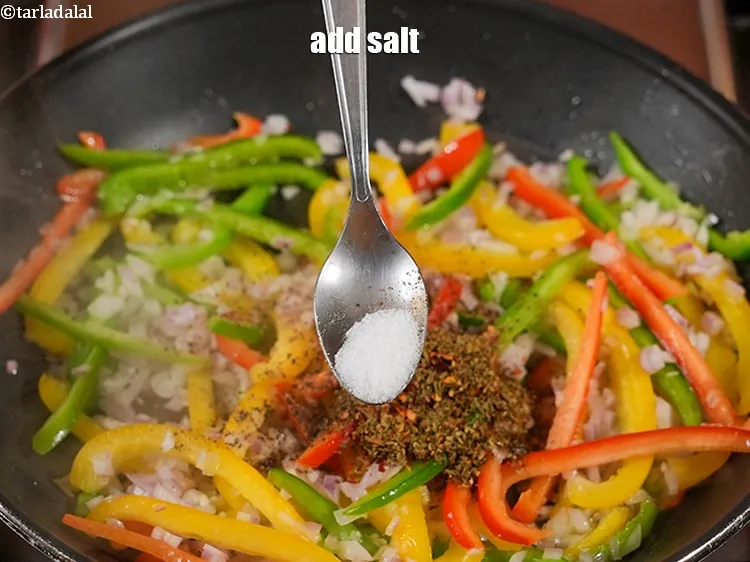 Step 14 – Add salt to taste.