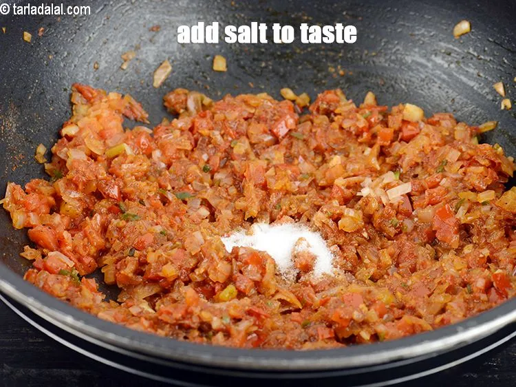 Step 14 – Add salt to taste.