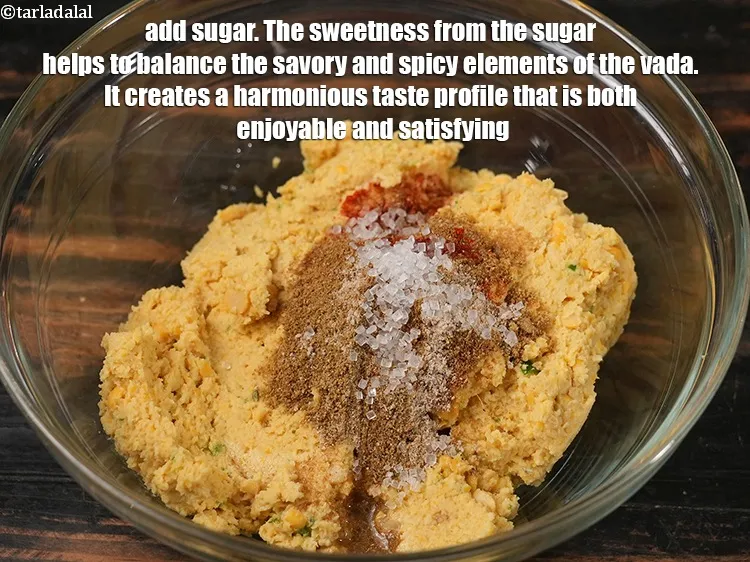 Step 14 – Add 1 tsp <a href="https://www.tarladalal.com/glossary-sugar-chini-shakkar-278i">sugar</a>. The sweetness from the sugar helps to balance the savory …