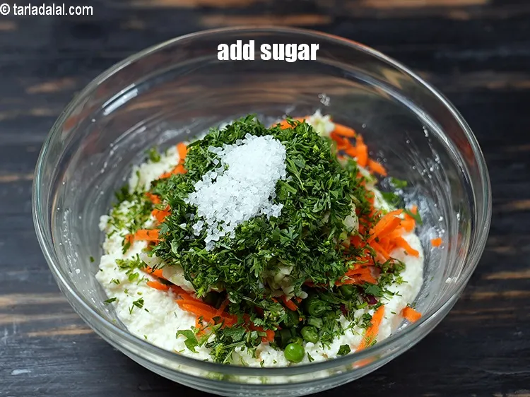 Step 15 – Add 1 tsp sugar.