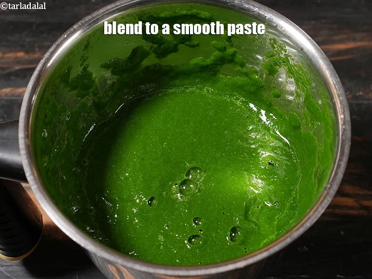 Step 14 – Blend to a smooth paste.