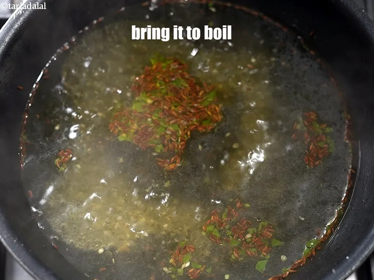 Step 14 – Bring it to boil.