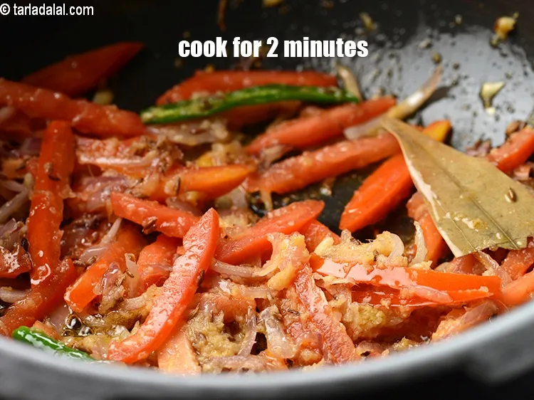 Step 14 – Cook on medium flame for 2 minutes.