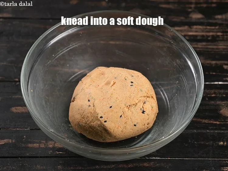 Step 14 – Knead into a soft dough.