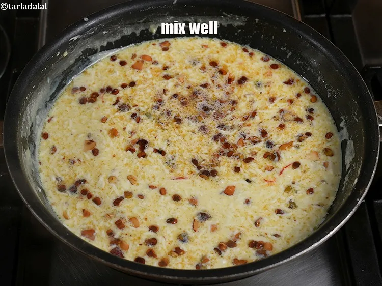 Step 15 – Mix well.