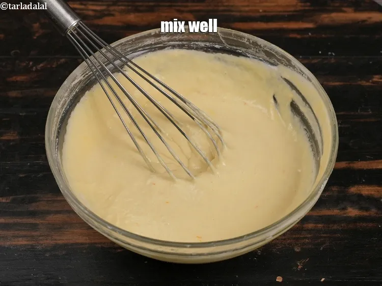 Step 14 – Mix very well.