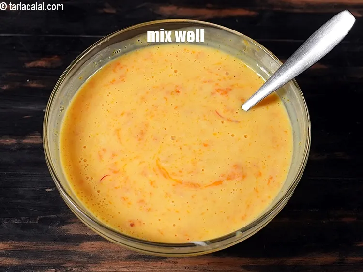 स्टेप 15 – अच्छी तरह से मलाएं।