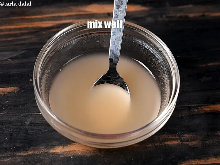 Step 15 – Mix well and keep aside.