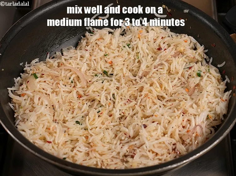 Step 14 – Mix well and cook on a medium flame for 3 to 4 minutes.