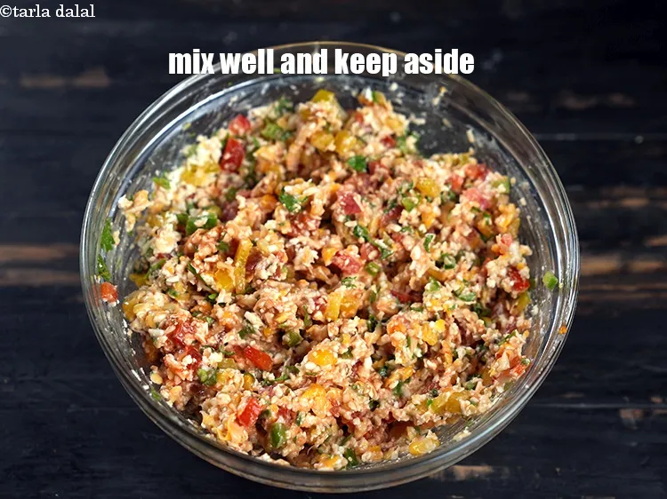 Step 14 – Mix well and keep aside.<br /> &nbsp;