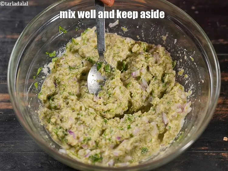 Step 14 – Mix well and keep aside.