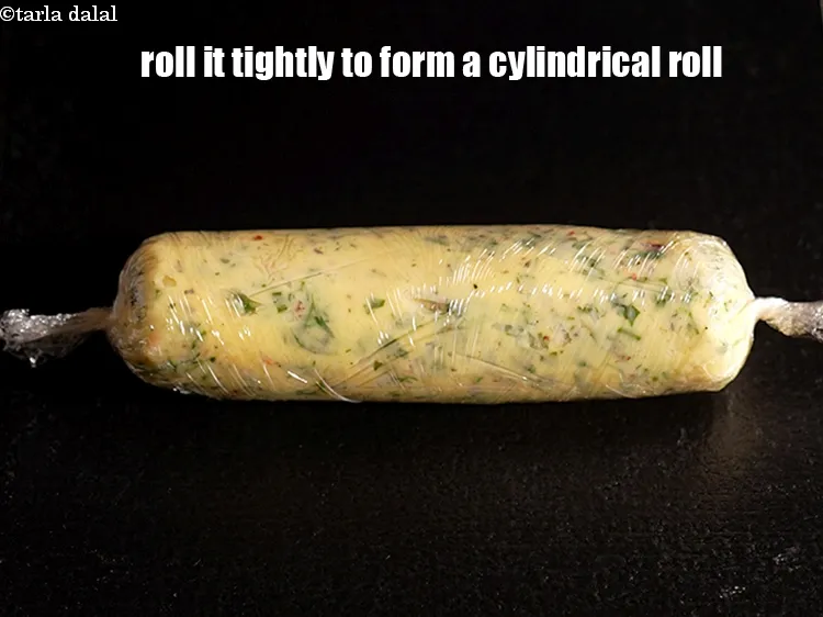 Step 14 – Roll it tightly towards the other end to form a cylindrical roll.