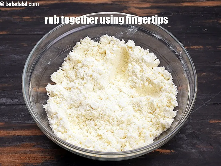 Step 15 – Now rub together using your fingertips.