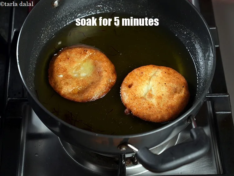 Step 26 – Allow them to soak for approx. 5 minutes.