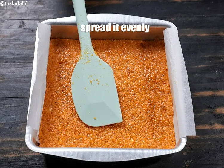 Step 14 – Spread it evenly.