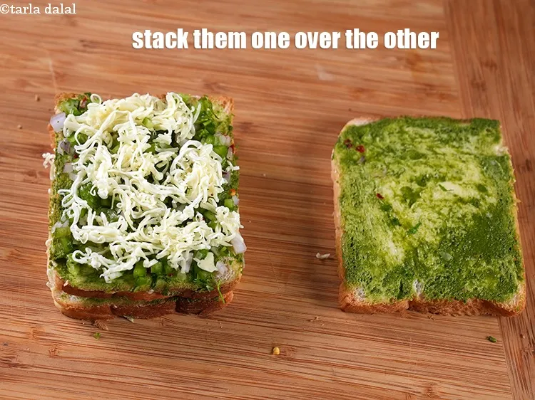 Step 14 – Stack them one over the other.