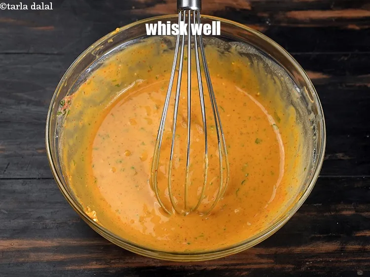 Step 14 – Whisk well.